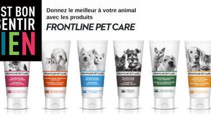 Donnez le meilleur à votre animal avec les produits Frontline Pet Care
