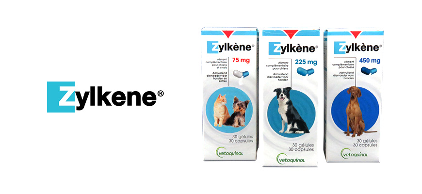 Gamme de produits Zylkène pour chien et chats