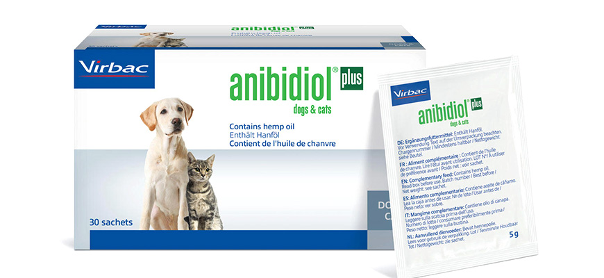 Anibidiol Nature™ - complément au CBD pour chien et chat