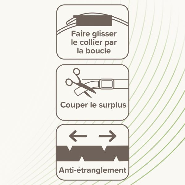 Beaphar "Vetopure" Collier Répulsif Antiparasitaire pour Chien - Marron