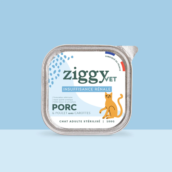 Ziggy Pâtée Chat IRC - 4 x 100 g