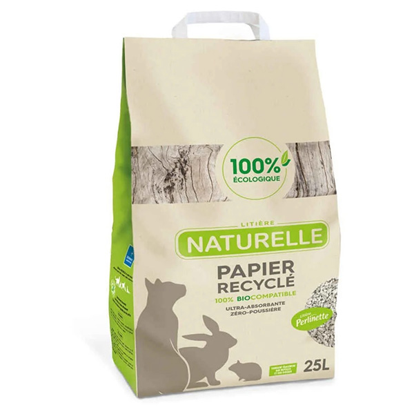 Litière Perlinette papier