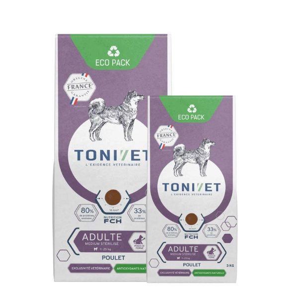 Tonivet Chien Adulte Medium / Maxi stérilisé