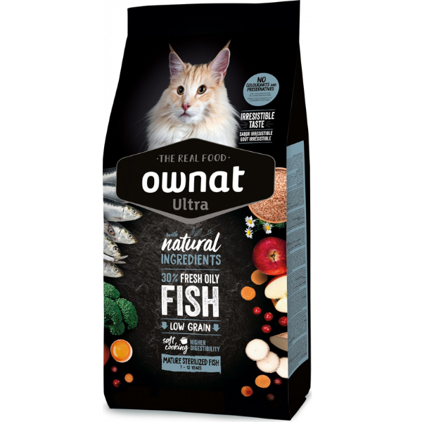 Ownat Ultra Cat Mature Sterilized Fish