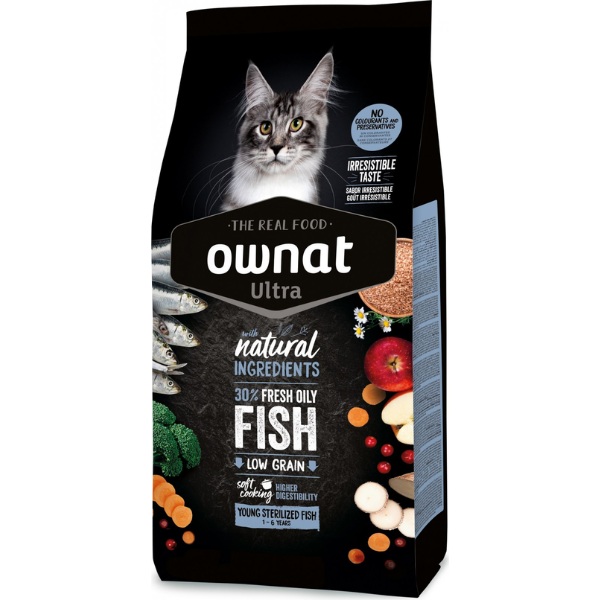 Ownat Ultra Cat Young Sterilized Fish