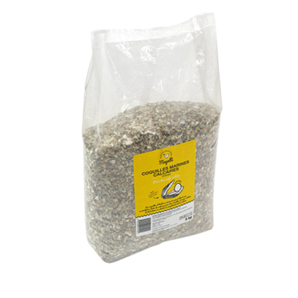 Magalli Coquilles marines enrichies en grit - 5 kg