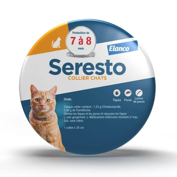 Seresto Anti-puce et Anti-tique pour Chat
