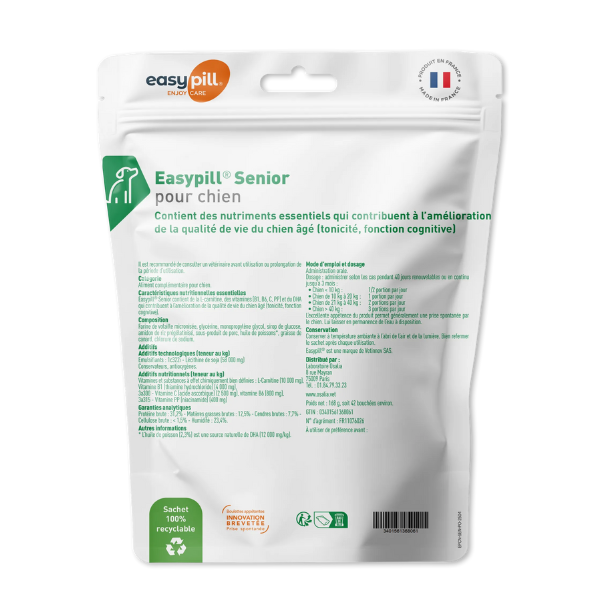 Easypill Senior pour Chien - 42 Bouchées