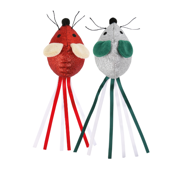 Jouet de Noël pour chat - Souris 