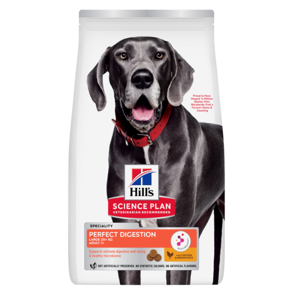Hill's Science Plan Canine Perfect Digestion Large Breed - 14 kg