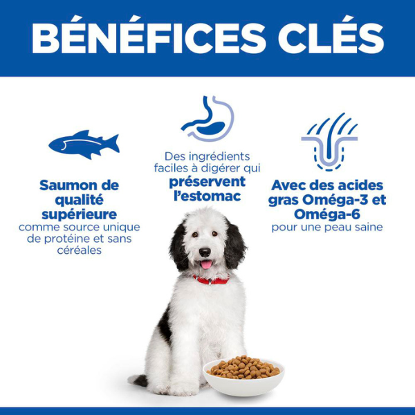 Hill's Science Plan Hypoallergenic Large Saumon - 14 kg