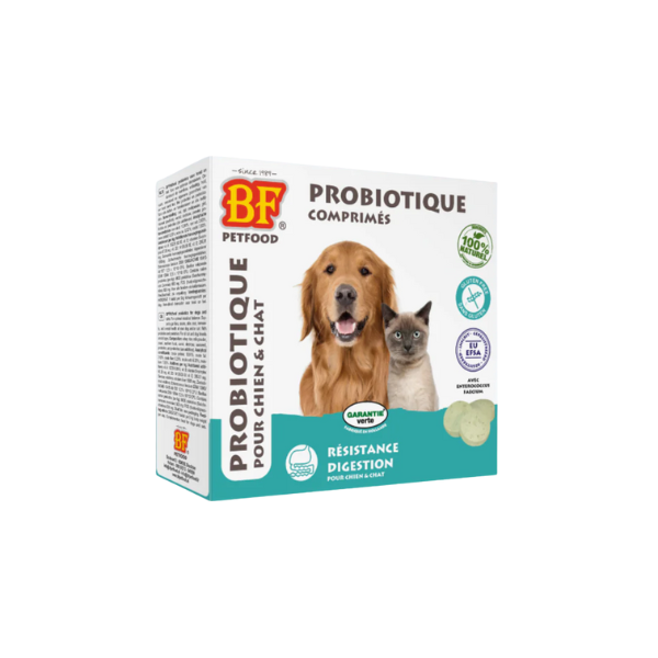 BF Petfood Probiotique Digestion pour Chien & Chat - 100 pièces