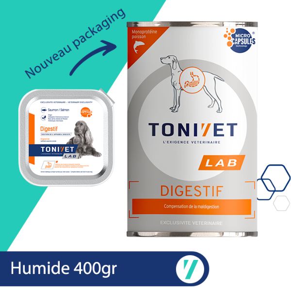 Tonivet Lab Chien Digestif - 6 x 400 g