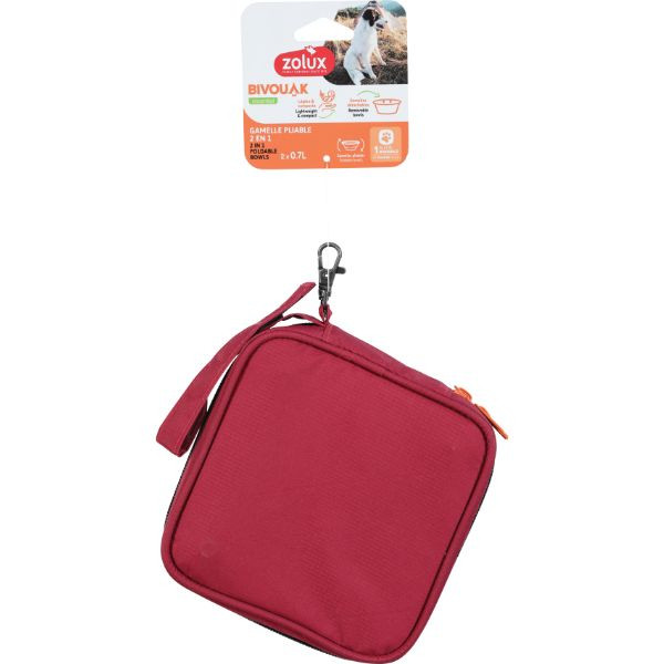 Zolux Gamelle Pliable 2 en 1