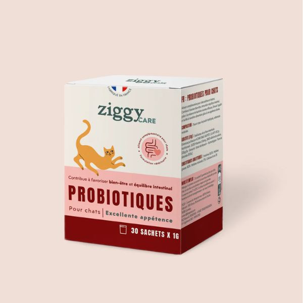 Ziggy Probiotique Chat - 30 sachets