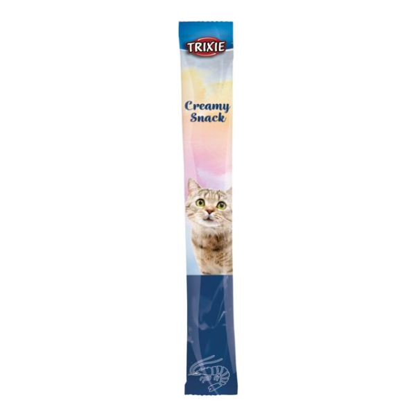 Trixie Creamy Snack pour Chat au Thon & Crevettes - 5 x 14 g