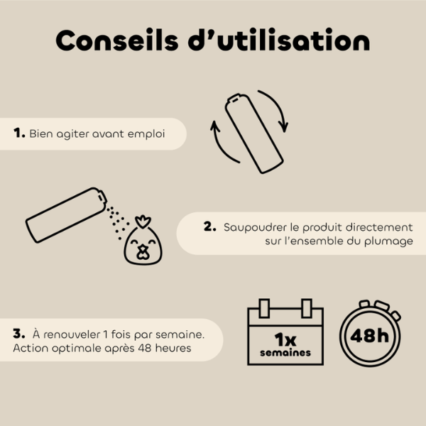 Biovetol Poudre Anti-Poux Basse-Cour Bio - 250 g