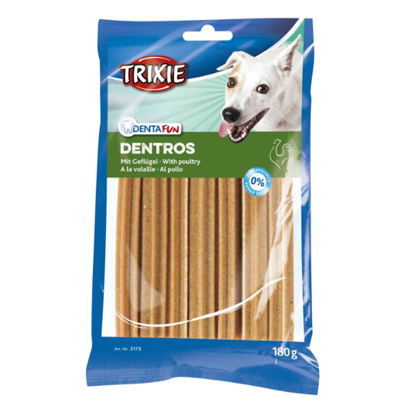 Trixie Dentros Poulet pour Chien - 180 g