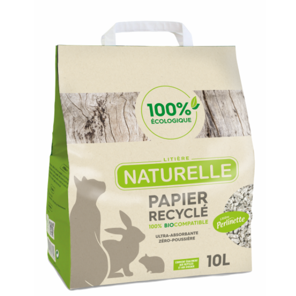 Litière Perlinette papier