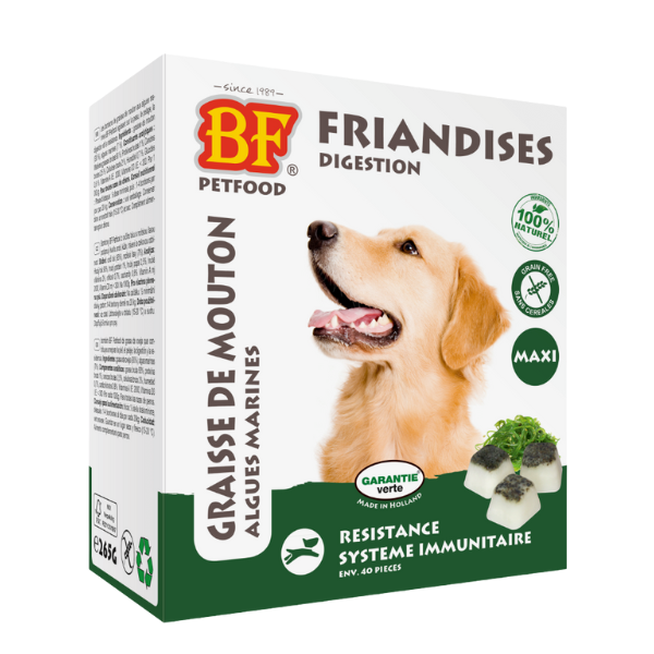 Biofood Maxi Bonbons aux Algues Marines Chien - 40 pièces