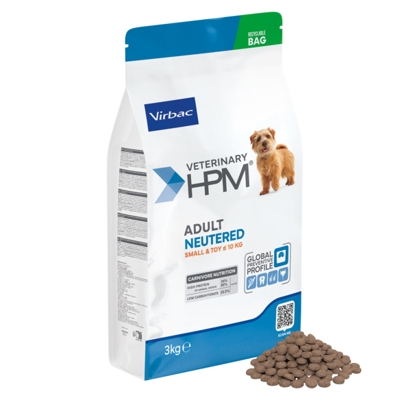 Veterinary HPM Dog Adult Neutered Small & Toy