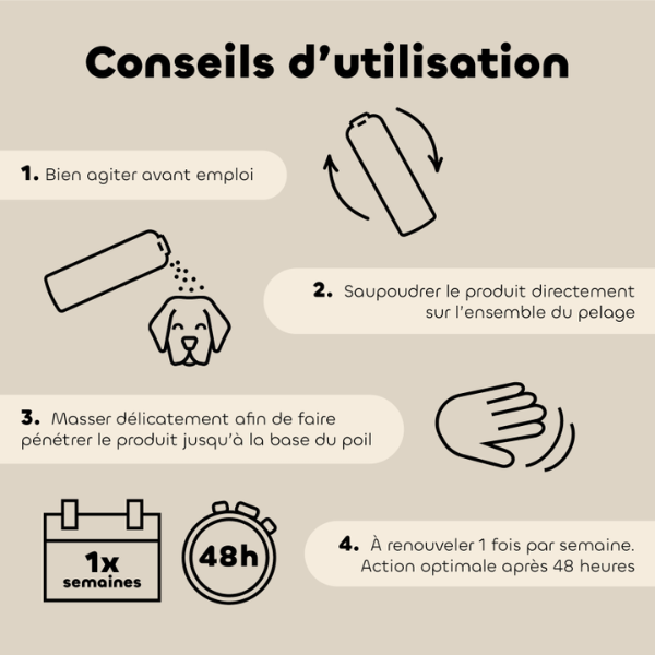 Biovetol Poudre Anti-insectes Bio - 100 g