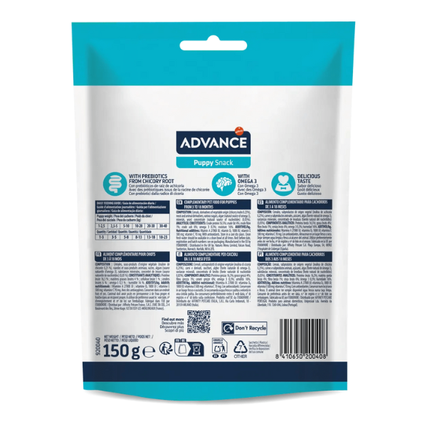 Advance Snack Dog Puppy - 150 g 
