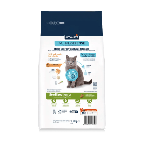 Advance Cat Junior Sterilized - 1,5 kg