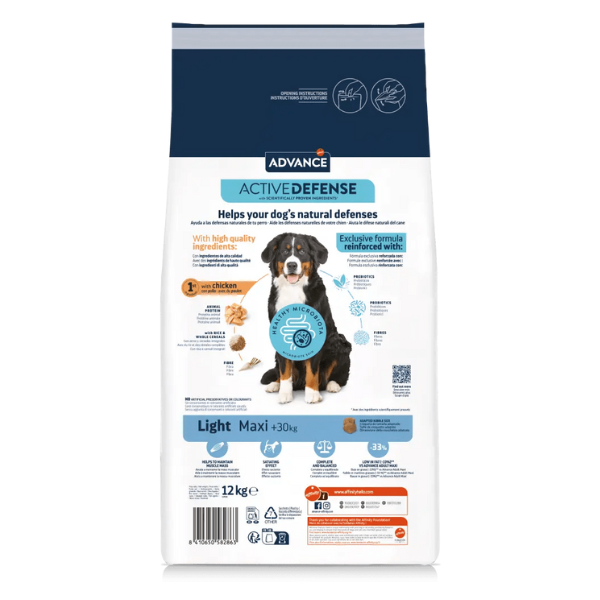 Advance Dog Maxi Light - 12 kg