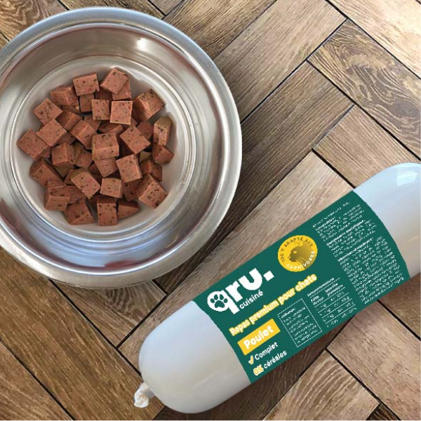 Saucissons pour chat BARF 200 g 