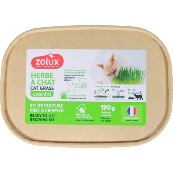 Zolux Kit Herbe à Chat - 190 g