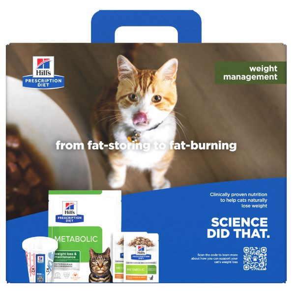 Kit D'essai Hill's Prescripiton Diet Feline Metabolic 