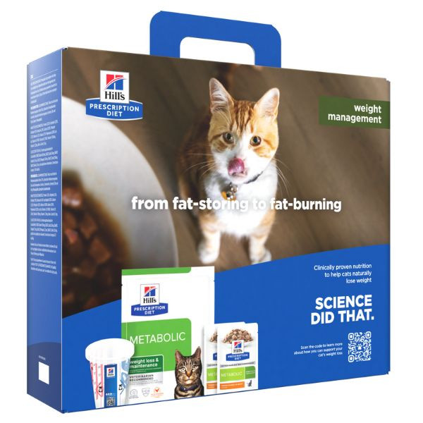 Kit D'essai Hill's Prescripiton Diet Feline Metabolic 