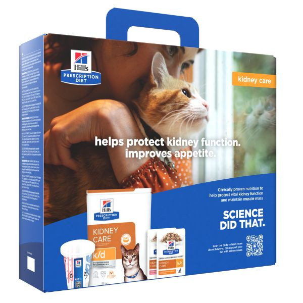 Kit D'essai Hill's Prescription Diet Feline k/d Kidney Care