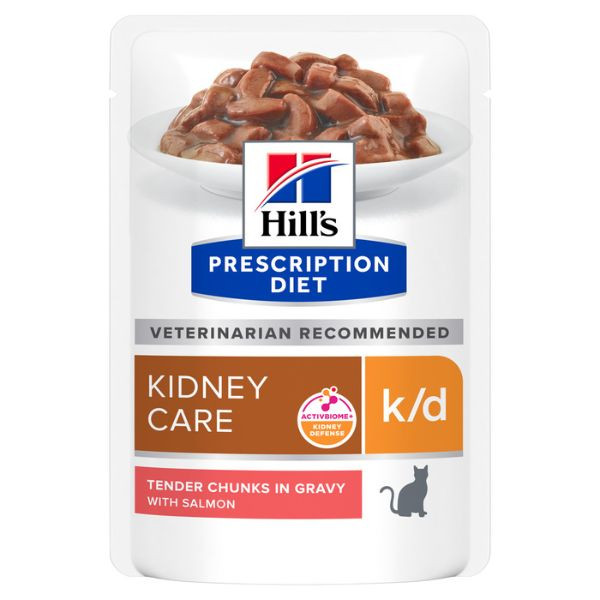 Hill's Prescription Diet Feline k/d Saumon - 12 x 85 gr