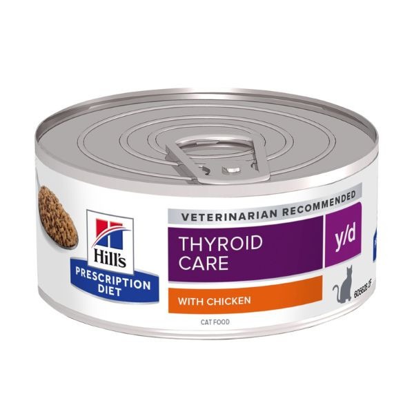 Hill's Prescription Diet Feline y/d - 24 x 156 gr