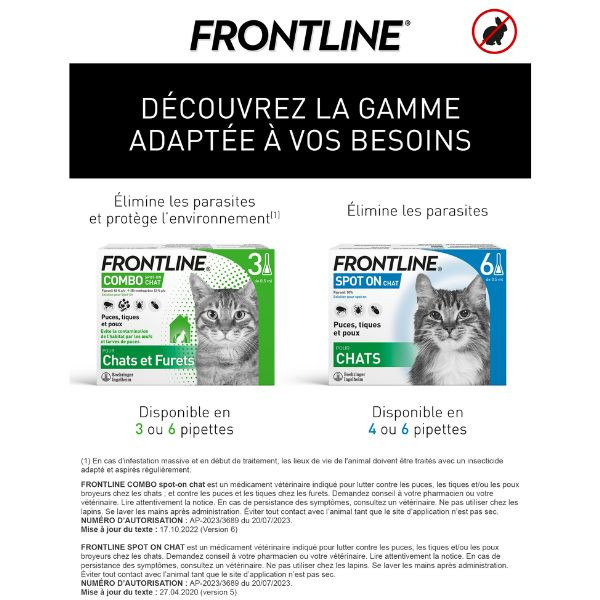 Frontline Combo Chat & Furet
