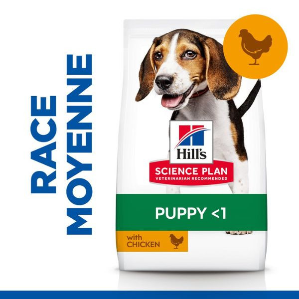 Hill's Science Plan Canine Puppy Medium Poulet