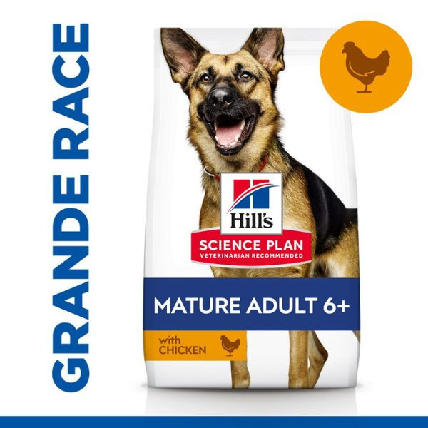 Hill's Science Plan Canine Mature Adult 6+ Large Breed Poulet