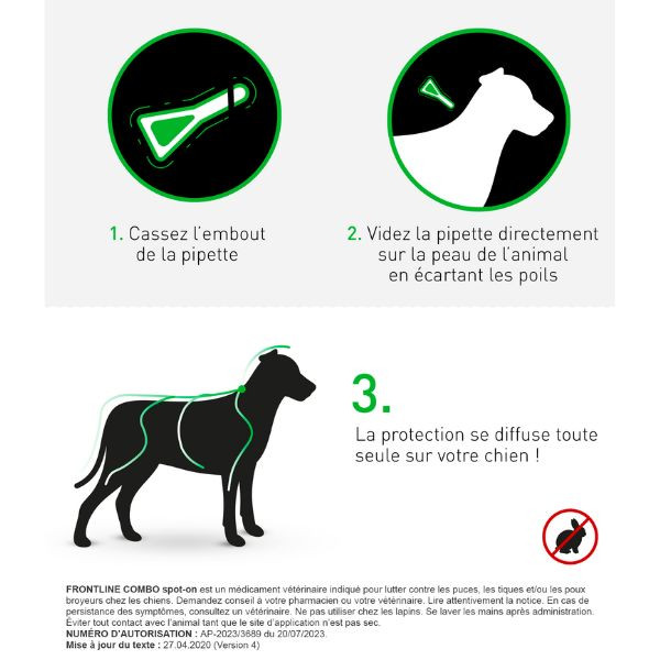 Frontline Combo XL Chien (>40 kg)