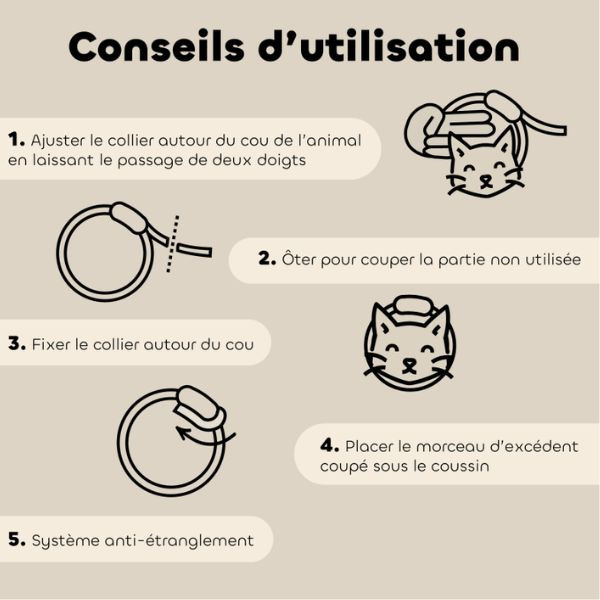 Biovetol Collier Insectifuge pour Chat