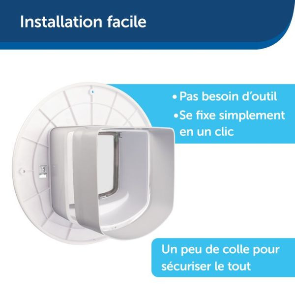PetSafe PAC54-16248 - Tunnel d'Extension pour Chatière PPA19-16145