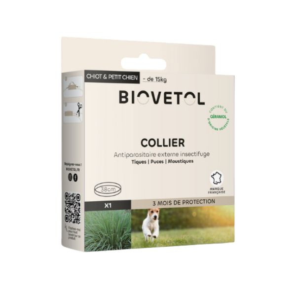 Biovetol Collier Insectifuge pour chien