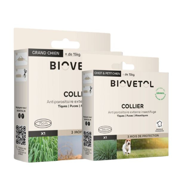 Biovetol Collier Insectifuge pour chien