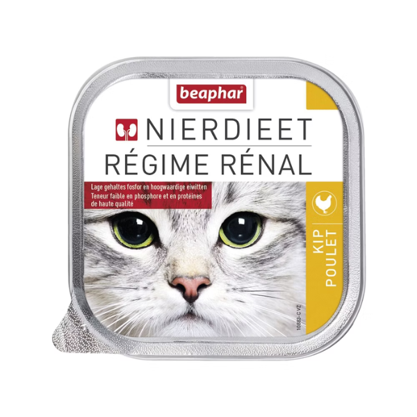 Beaphar Régime Rénal Multipack Chat - 6 x 100 g 