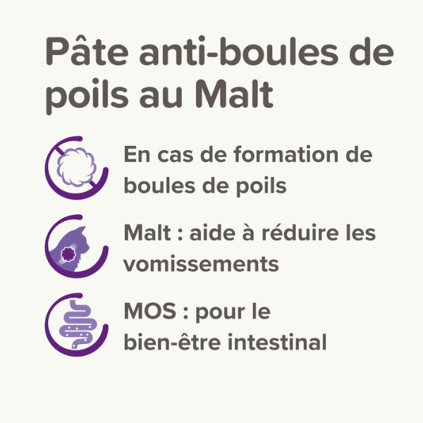 Beaphar Pâte Anti Boules de Poils pour Chat - 100 gr