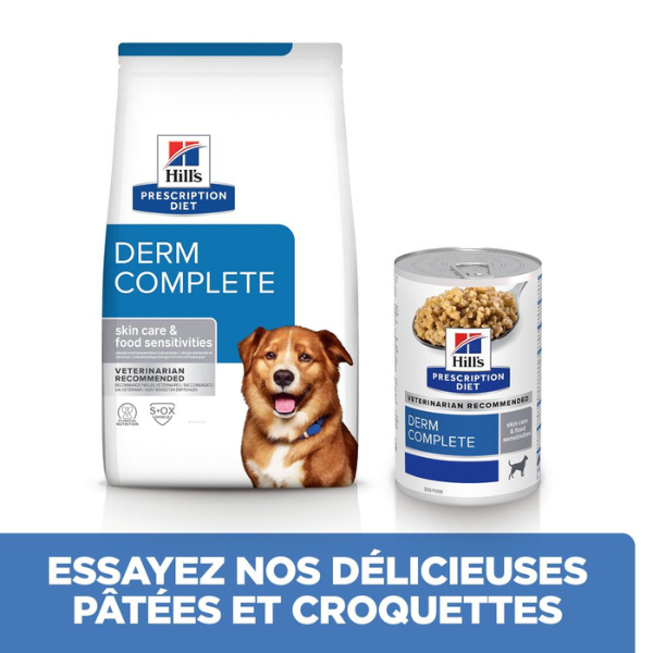 Hill's Prescription Diet Canine Derm Complete - 3 x 370 g