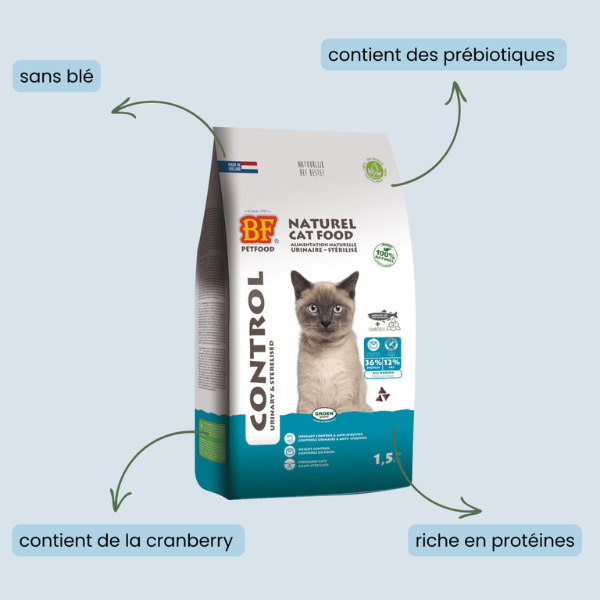 BF Petfood Croquettes Chat Control