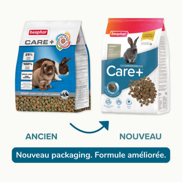 Beaphar Care+ Alimentation pour Lapin Senior - 1,5 kg