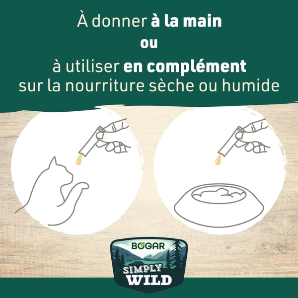 Simply Wild Creamy Sticks pour Chat 